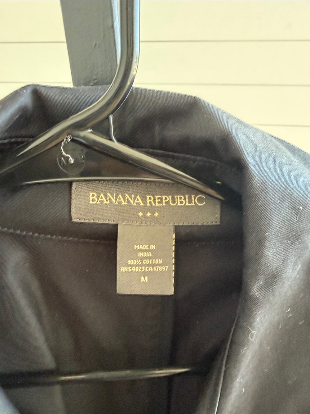 Banana Republic Black Lightweight Shirt Jacket - Women's